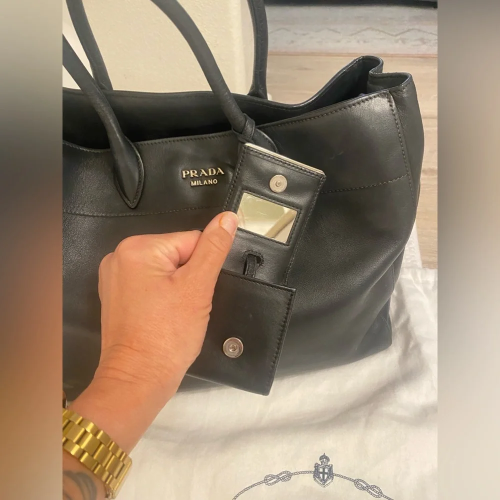 Calf Skin Prada Tote - Picture 2 of 6